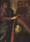 Diego Velazquez St Ildefonso Receiving the Chasuble from the Virgin(detail) (df01) Sweden oil painting artist